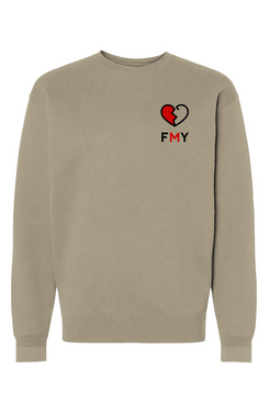 Heavyweight FMY Embroidered Crewneck Sweatshirt